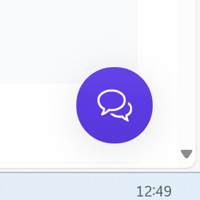 Screenshot of Chat Icon